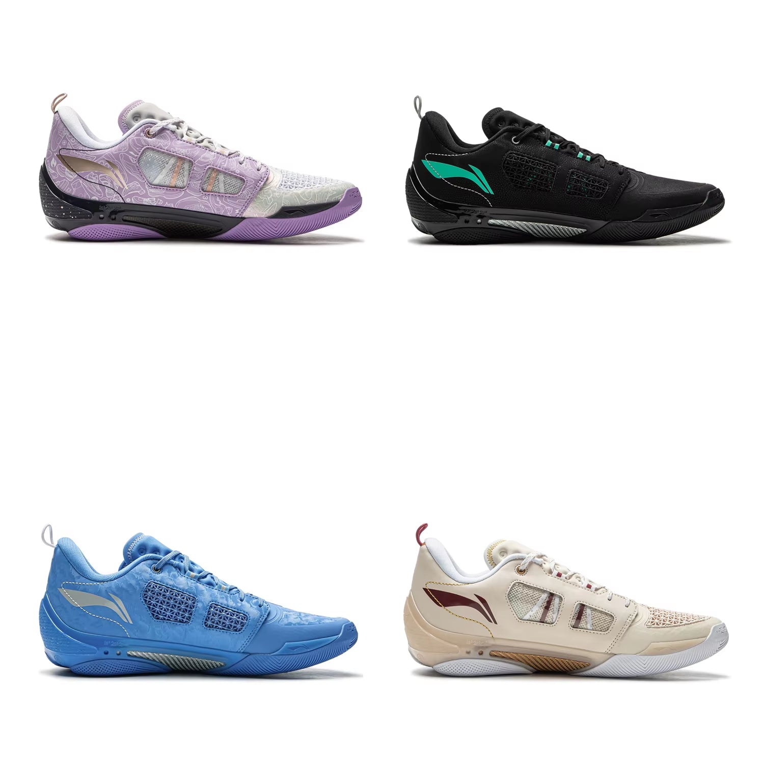 Li-Ning Men WADE 808 4 ULTRA Professional Basketball Shoes Wearable Cushion Bounce Comfortable Sneakers Sport Shoes ABAU065