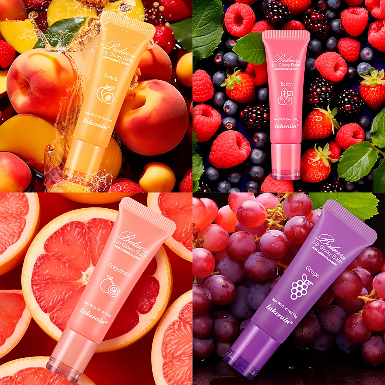 Fruit Honey Moisturizing Lip Oil Sexy Plump Lip Jelly Strawberry Tinted Lip Liquid Oil Lipgloss Makeup Makeup